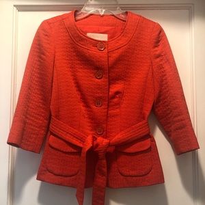 Banana Republic Petite Orange blazer